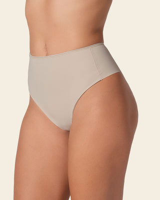 Panty faja brasilera de control fuerte tiro alto#color_802-cafe-claro