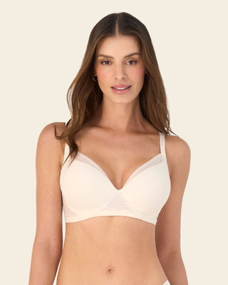 Brasier con cubrimiento total del busto Comfort Fit#color_253-perla