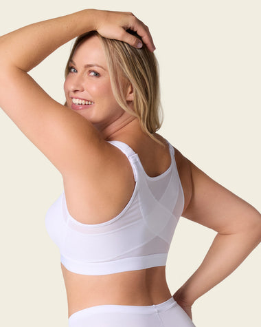 Brasier facilitador de postura con control de volumen del busto Multi/Functional#color_000-blanco