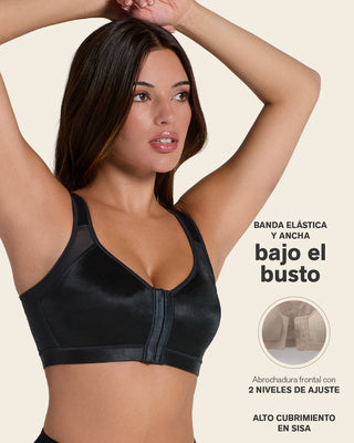 Brasier facilitador de postura con control de volumen del busto Multi/Functiona#color_700-negro