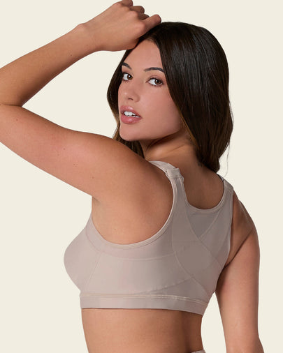 Brasier facilitador de postura con control de volumen del busto Multi/Functional#color_802-habano