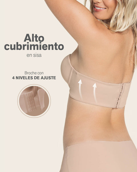 Strapless bustier 360° de perfección#color_b96-estampado-piton