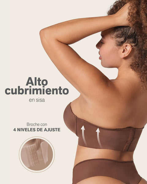 Strapless bustier 360° de perfección