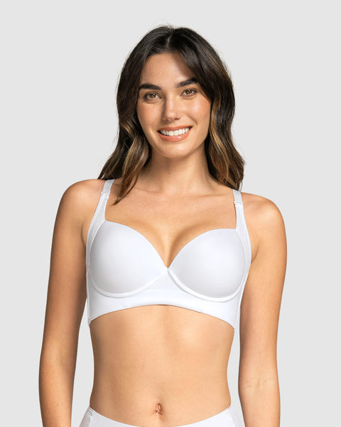 Brasier de realce suave y cubrimiento alto en sisa y espalda - cover bra#color_000-blanco