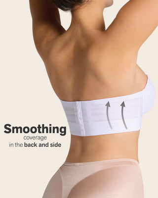 Brasier tipo bustier Support Strapless#color_000-blanco