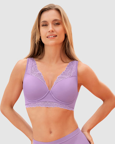Brasier de gran cubrimiento Deep Coverage Bra#color_412-lila-oscuro