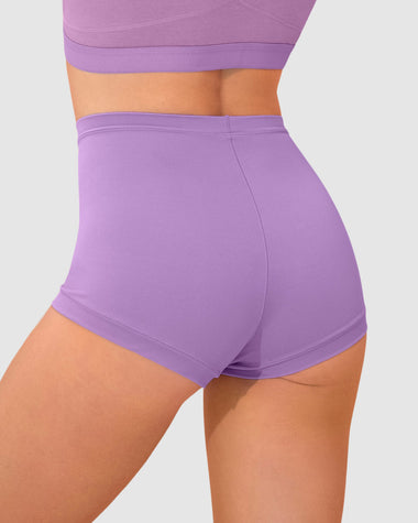 Panty tipo bóxer de ajuste perfecto#color_412-lila-oscuro