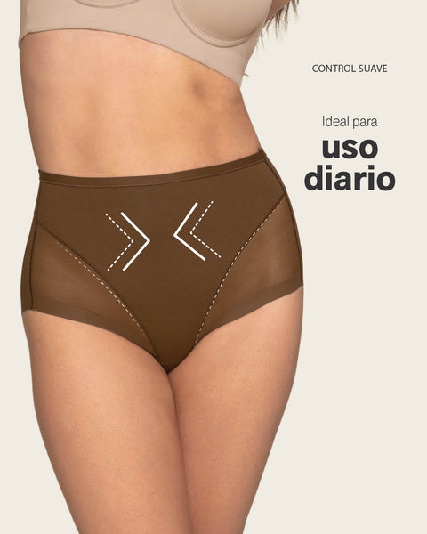 Panty clásico invisible con tul