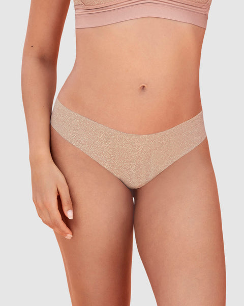 Panty brasilera invisible ultraplano sin elásticos y de pocas costuras#color_b73-estampado-textura