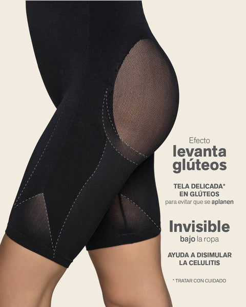 Panty faja media pierna invisible levanta cola