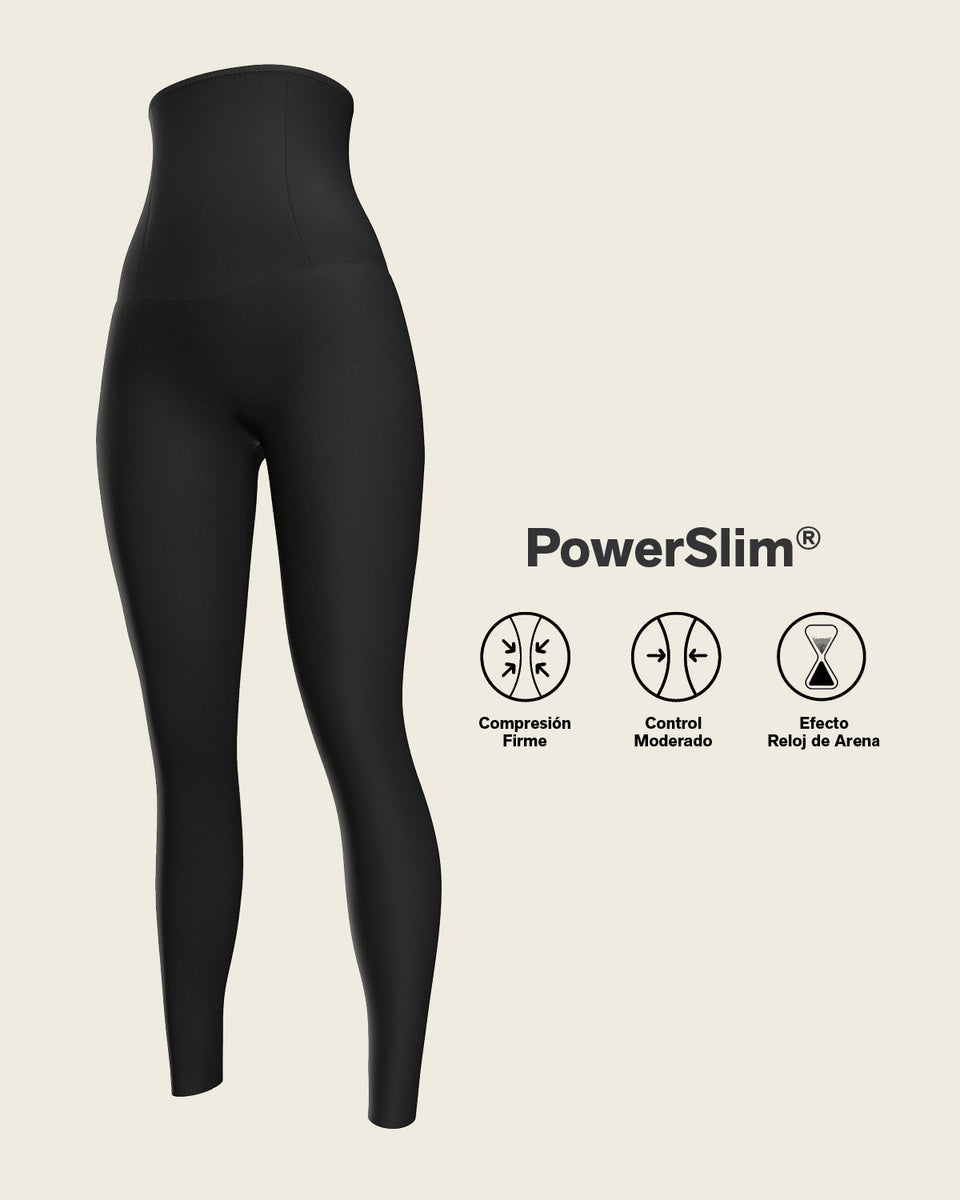 Legging de tiro alto de control en abdomen y piernas | Leonisa Panamá Legging de tiro alto de control en abdomen y piernas | Leonisa Panamá