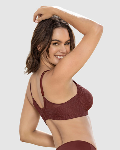 Brasier con cubrimiento total del busto Comfort Fit#color_a21-vino-marron