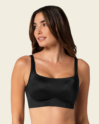 Brasier sin arco ultracómodo de alto soporte y cubrimiento Everyday Bra#color_700-negro