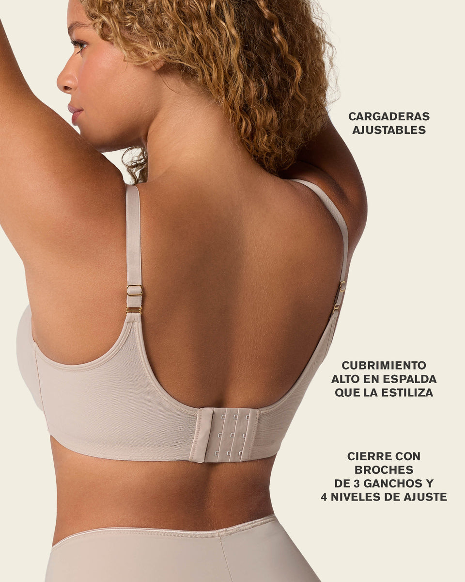 Brasier sin arco de realce alto incorporado Magical Bra | Leonisa