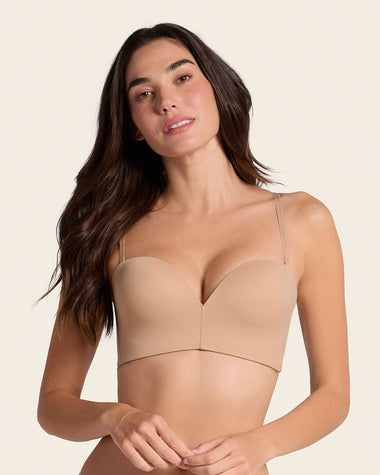 Brasier strapless Antigravedad Nueva Edición - Máximo soporte - No se cae#color_802-cafe-claro