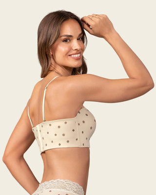 Brasier strapless Antigravedad Nueva Edición - Máximo soporte - No se cae#color_c01-estampado-puntos