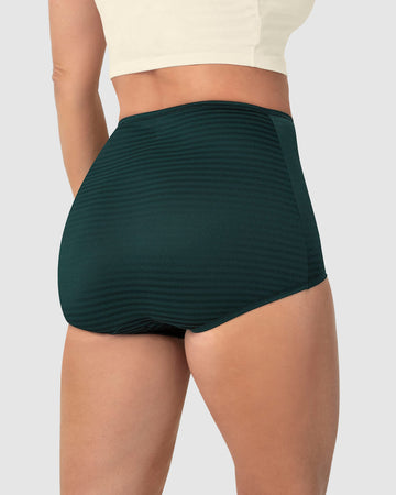 Paquete x 3 Panties Clásicos con Máximo Cubrimiento#color_s28-rosa-palido-verde-oscuro-negro
