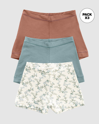 Paquete x 3 bóxers con algodón elástico#color_s40-estampado-verde-azul-terracota