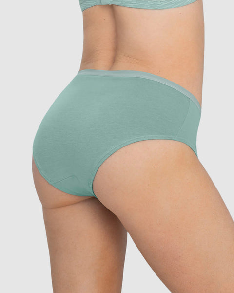 Paquete x 3 Panty Clásico de Máxima Comodidad y Frescura#color_s32-estampado-hojas-verde-claro-verde-oscuro