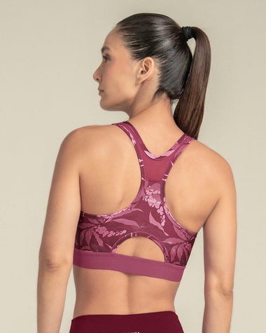 Top deportivo con espalda atlética en material de secado rápido#color_394-estampado-flores