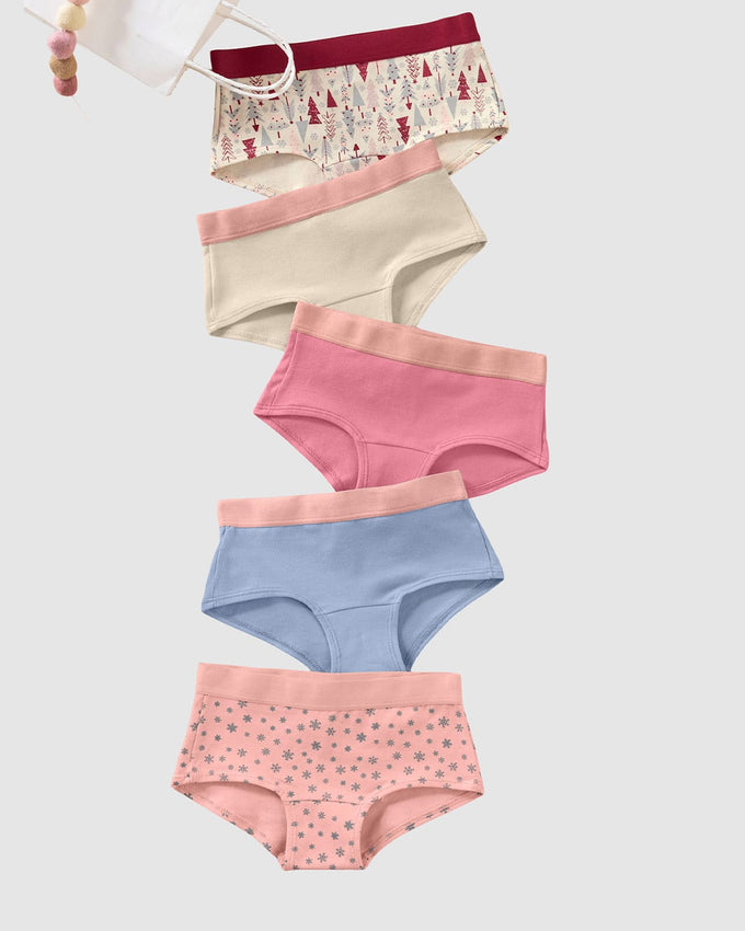 paquete-x-5-panties-tipo-hipster-en-algodon-suave-para-nina#color_s25-estrella-arbol-blanco-rosado-azul