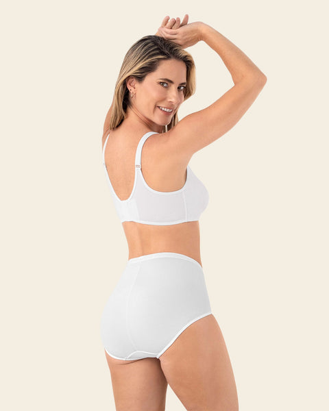 Brasier de alto cubrimiento elaborado en algodón | Leonisa Panamá
