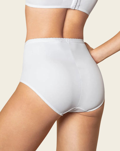 Panty clásico de control suave con excelente modelación#color_000-blanco