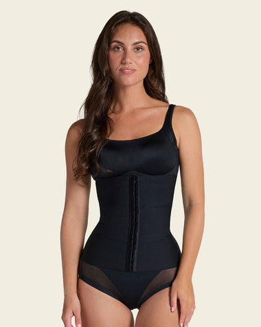 Faja cinturilla de control moderado con bandas anatómicas#color_700-negro