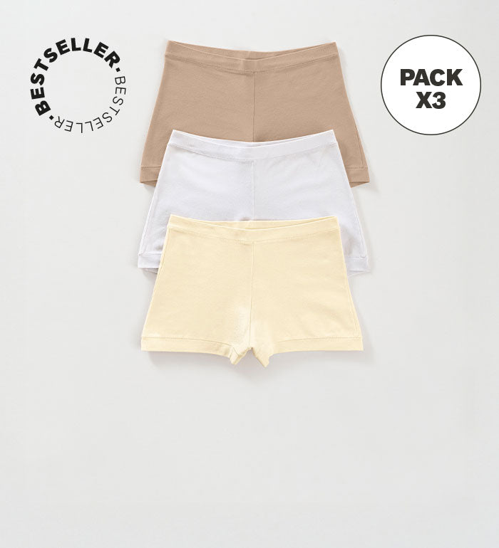 Paquete de bóxers femeninos Leonisa