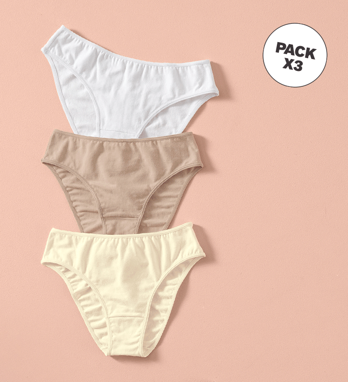 Paquetes de panties Leonisa