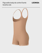 Faja estilo body de control fuerte que realza los glúteos