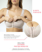 Brasier facilitador de postura con control de volumen del busto multi/functional