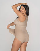 Panty faja postparto y postquirúrgico con mayor cubrimiento de abdomen