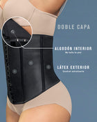 Faja cinturilla de control extrafuerte en látex
