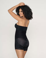 Faja body short con realce de glúteos#color_700-negro