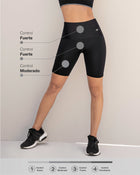 Short ciclista con tecnología Copper y control de abdomen y muslos