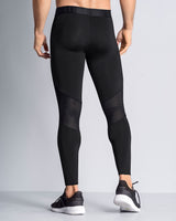 Licra deportiva para hombre con mallas transpirables#color_700-negro
