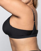 Brasier ultra liviano sin arco con copas en espuma y tul sexy fresh bra