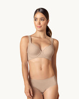 Brasier triangular de buen cubrimiento con cargaderas acolchadas#color_802-habano